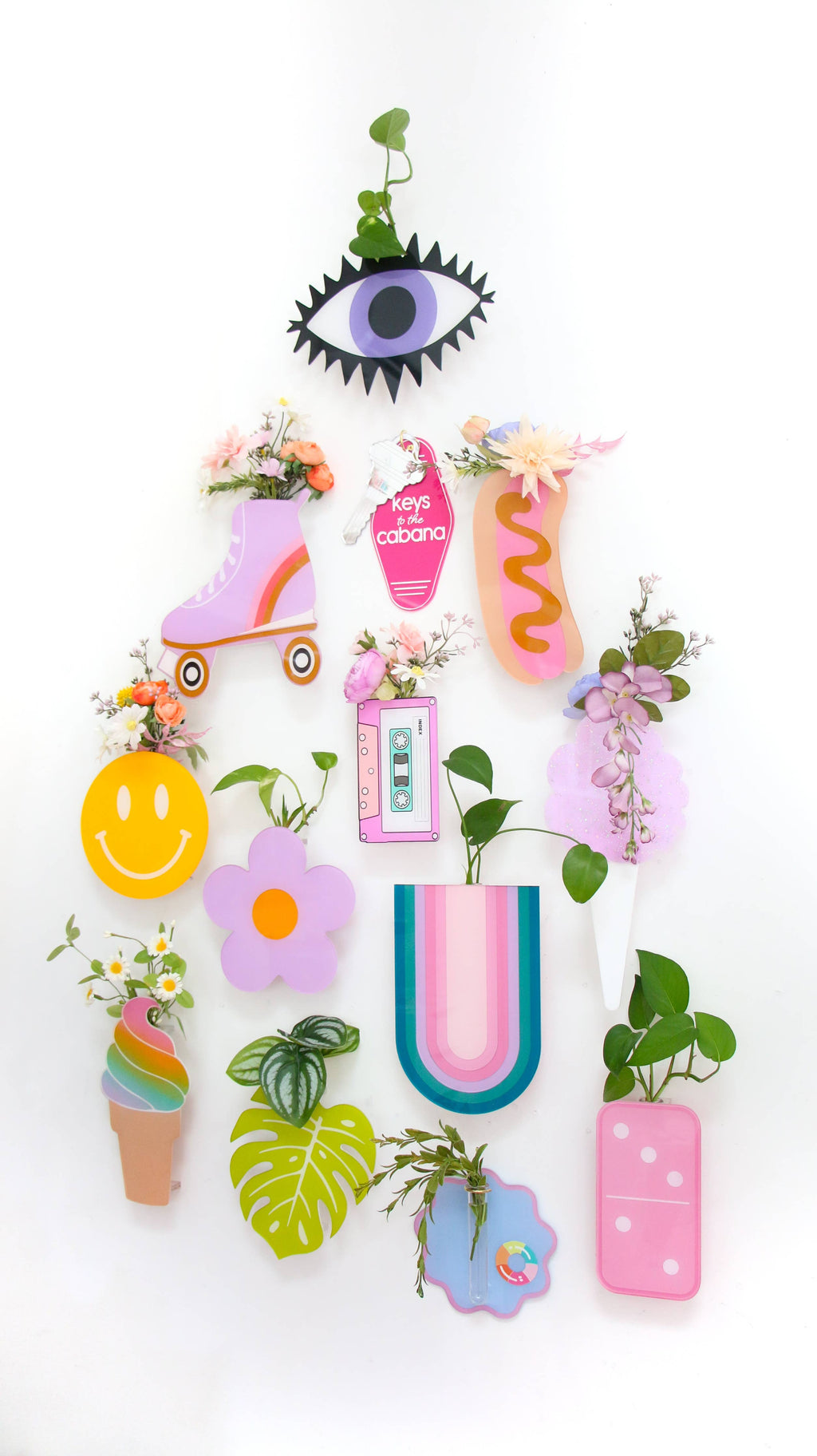 80s Mix Tape Propagation Vase