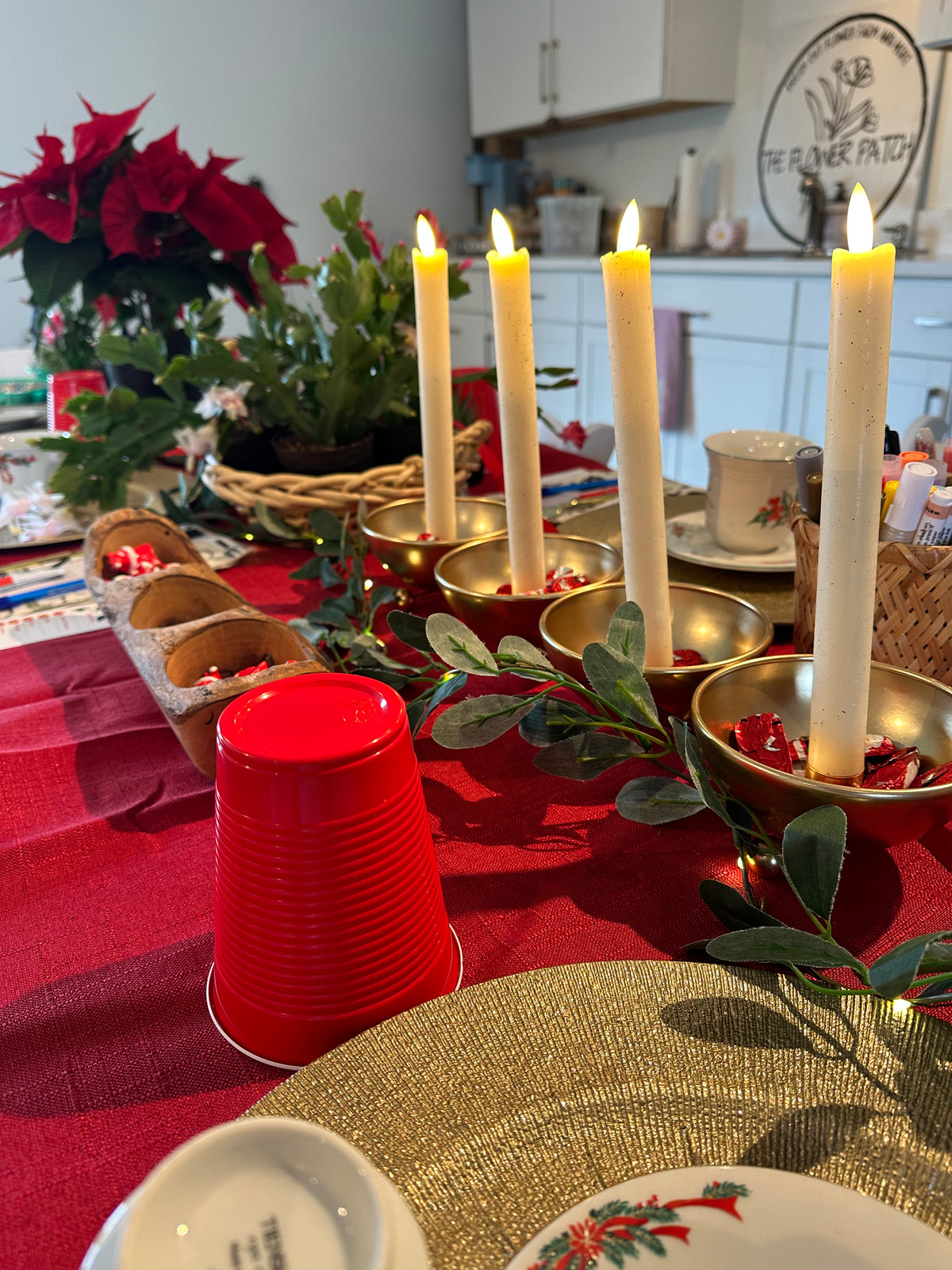 Holiday/Christmas Tea Cup Garden - In Person Class