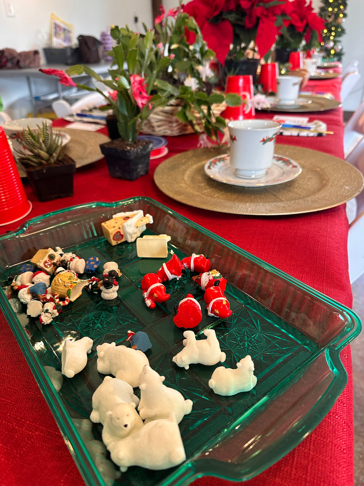Holiday/Christmas Tea Cup Garden - In Person Class