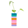 Banded Stripe Vertical Standing Vase